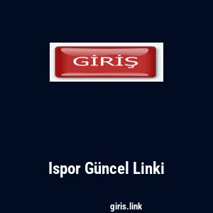 Ispor G&uuml;ncel Linki